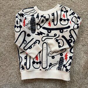 Cat & Jack Boys Skateboard sweatshirt 3T